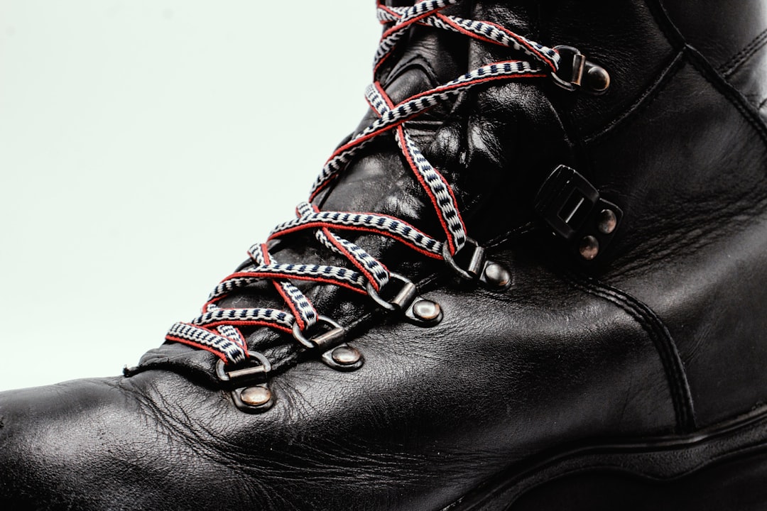 Photo wedge ankle boots